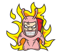 Comedy snail sticker #8049451