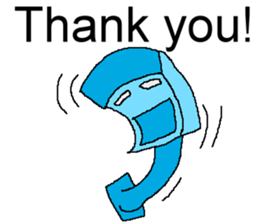 Robot blue and purple sticker #8049529