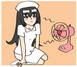 Nurse lovely sticker #8049746