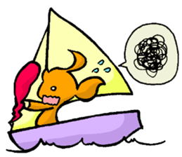 Meri,Beginner of sailing sticker #8049829