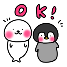 Yuruyaka Azarashi-san sticker #8050094