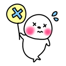 Yuruyaka Azarashi-san sticker #8050101