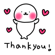 Yuruyaka Azarashi-san sticker #8050102