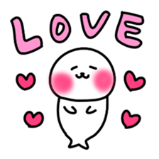 Yuruyaka Azarashi-san sticker #8050125