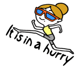 I love yoga "Itchan" Eg.Ver sticker #8050216