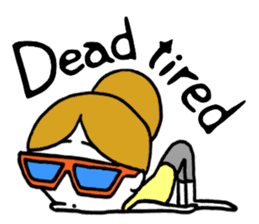 I love yoga "Itchan" Eg.Ver sticker #8050220