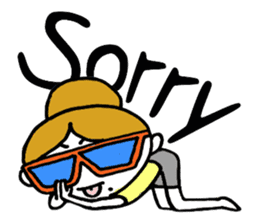 I love yoga "Itchan" Eg.Ver sticker #8050223