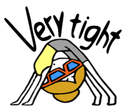 I love yoga "Itchan" Eg.Ver sticker #8050226