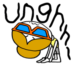 I love yoga "Itchan" Eg.Ver sticker #8050235