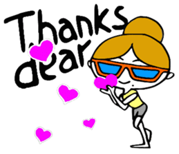 I love yoga "Itchan" Eg.Ver sticker #8050238