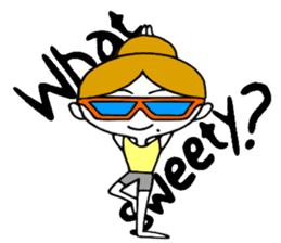 I love yoga "Itchan" Eg.Ver sticker #8050242