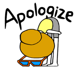 I love yoga "Itchan" Eg.Ver sticker #8050243