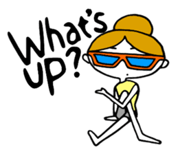 I love yoga "Itchan" Eg.Ver sticker #8050247