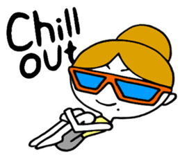 I love yoga "Itchan" Eg.Ver sticker #8050248