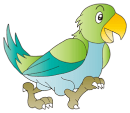 The Bird Paradise sticker #8050340