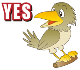 The Bird Paradise sticker #8050357