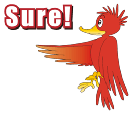 The Bird Paradise sticker #8050365