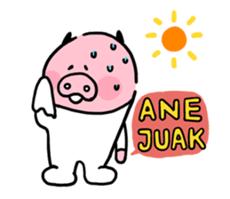 ATU - The Medan Pig sticker #8050543