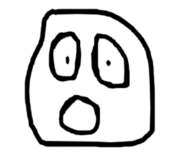 Face (There is no letter)2 sticker #8050892