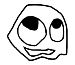 Face (There is no letter)2 sticker #8050904