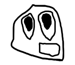 Face (There is no letter)2 sticker #8050908