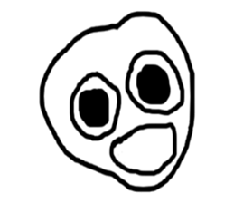 Face (There is no letter)2 sticker #8050911