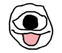 Face (There is no letter)2 sticker #8050912