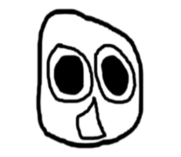 Face (There is no letter)2 sticker #8050913