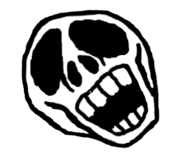 Face (There is no letter)2 sticker #8050917