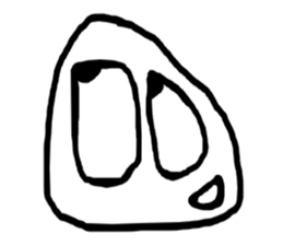 Face (There is no letter)2 sticker #8050924