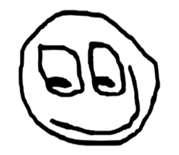 Face (There is no letter)2 sticker #8050926