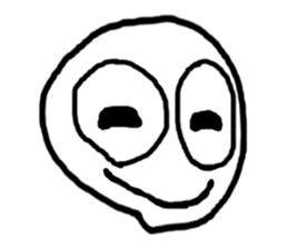 Face (There is no letter)2 sticker #8050927