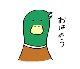 The Mallard Duck Sticker sticker #8051066