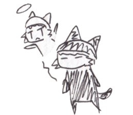 Kuroneko Lounge stickers sticker #8051112