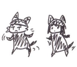 Kuroneko Lounge stickers sticker #8051114