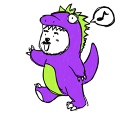 Hey!Beard Bear! sticker #8051456