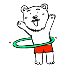 Hey!Beard Bear! sticker #8051462