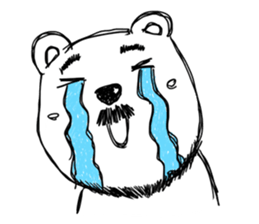 Hey!Beard Bear! sticker #8051464