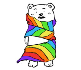 Hey!Beard Bear! sticker #8051473