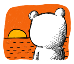 Hey!Beard Bear! sticker #8051480