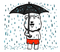 Hey!Beard Bear! sticker #8051481