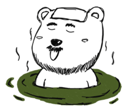 Hey!Beard Bear! sticker #8051489