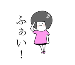 The girl Metoko sticker #8052378