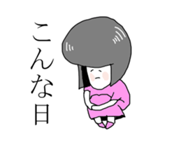 The girl Metoko sticker #8052397