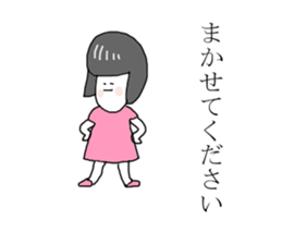 The girl Metoko sticker #8052402