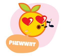 Zombie Orange sticker #8052694