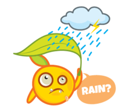 Zombie Orange sticker #8052699