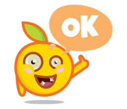 Zombie Orange sticker #8052701