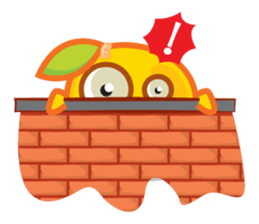 Zombie Orange sticker #8052707