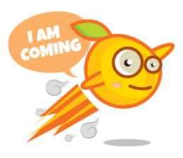 Zombie Orange sticker #8052709